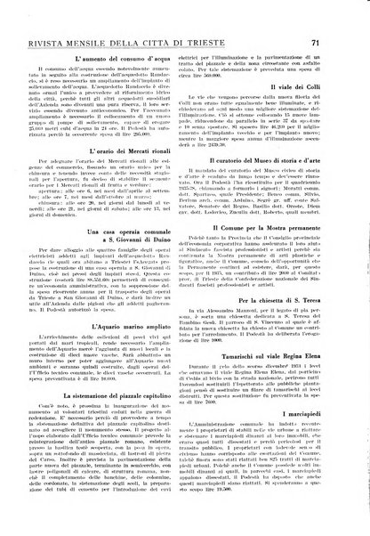 Rivista mensile della città di Trieste