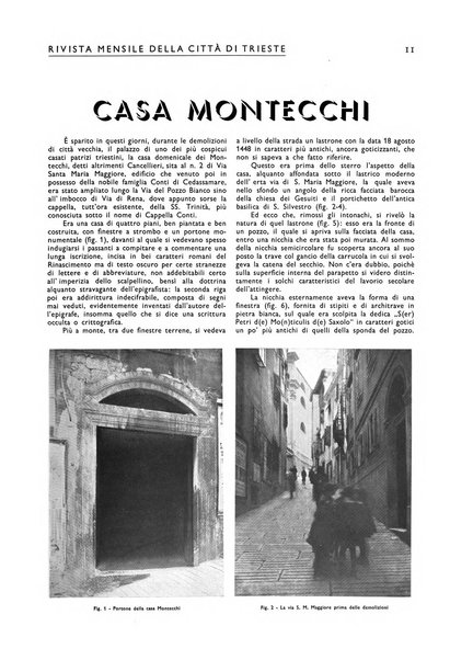 Rivista mensile della città di Trieste