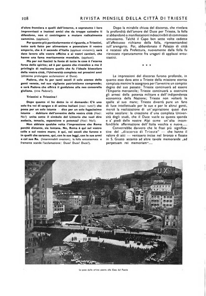 Rivista mensile della città di Trieste