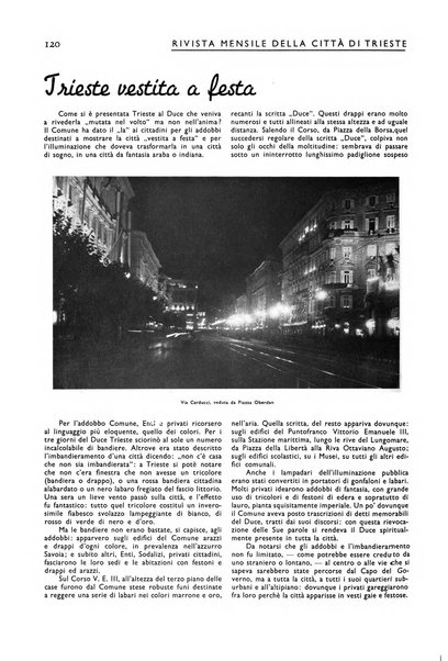 Rivista mensile della città di Trieste