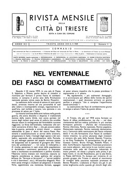 Rivista mensile della città di Trieste