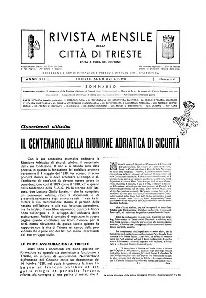 Rivista mensile della città di Trieste