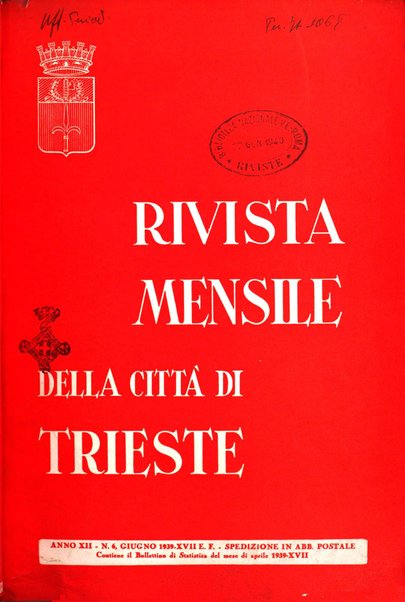 Rivista mensile della città di Trieste