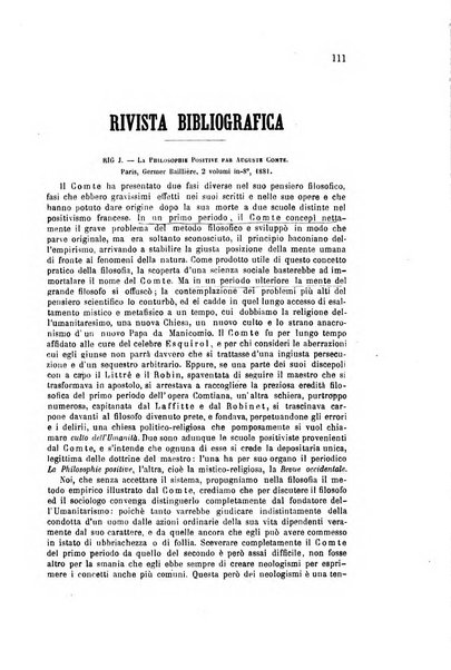 Rivista di filosofia scientifica