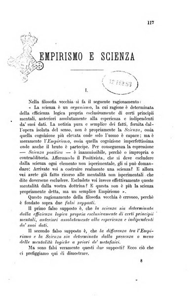 Rivista di filosofia scientifica