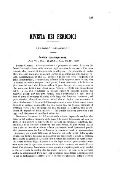 Rivista di filosofia scientifica