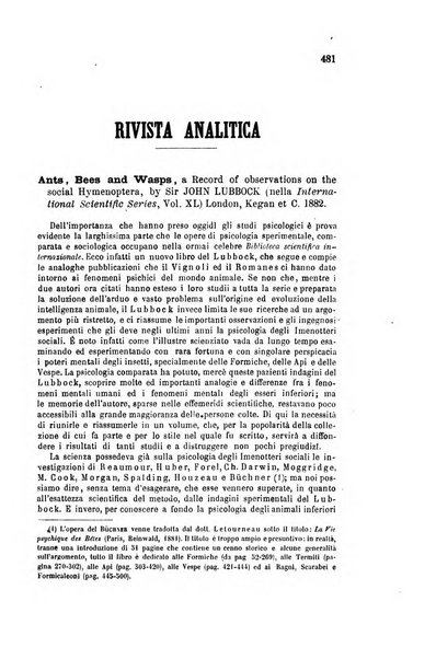 Rivista di filosofia scientifica