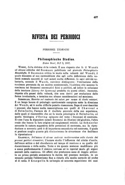 Rivista di filosofia scientifica