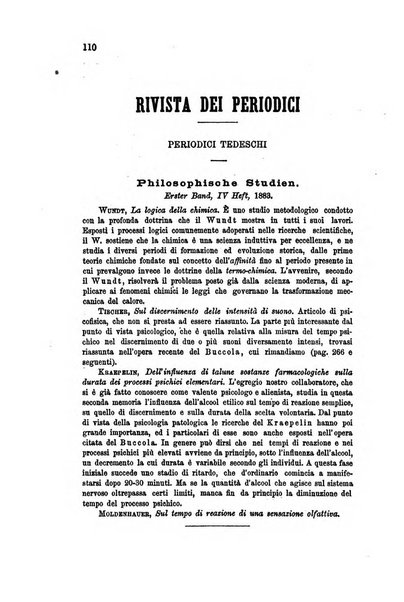 Rivista di filosofia scientifica