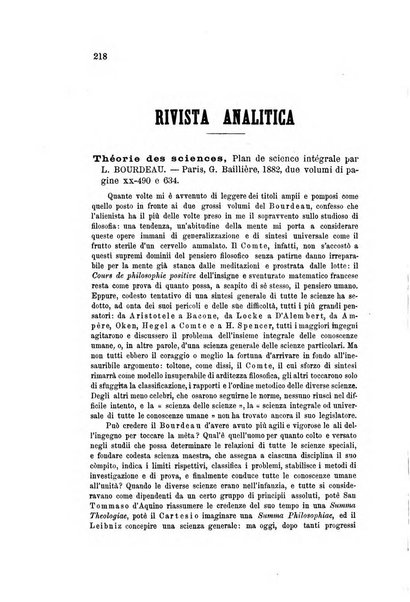 Rivista di filosofia scientifica