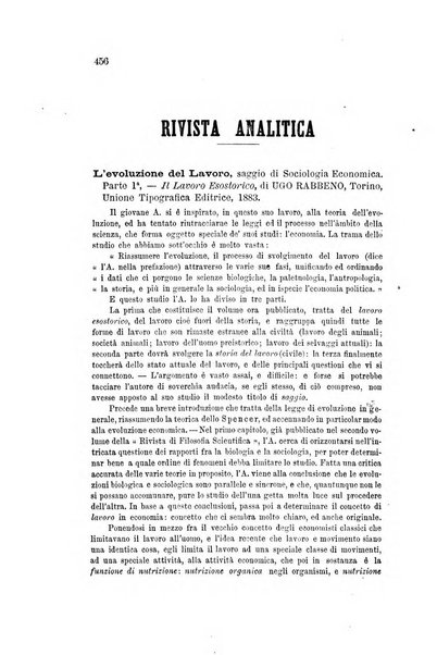 Rivista di filosofia scientifica