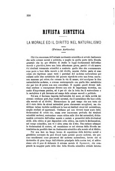 Rivista di filosofia scientifica