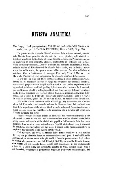 Rivista di filosofia scientifica