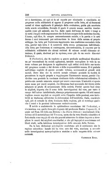 Rivista di filosofia scientifica