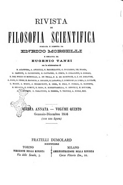 Rivista di filosofia scientifica