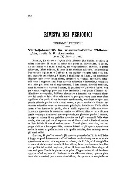 Rivista di filosofia scientifica