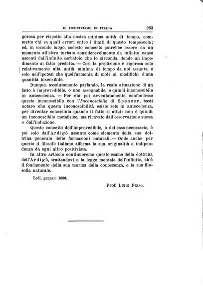 Rivista di filosofia scientifica