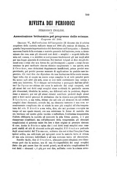 Rivista di filosofia scientifica