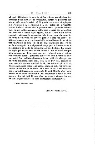 Rivista di filosofia scientifica