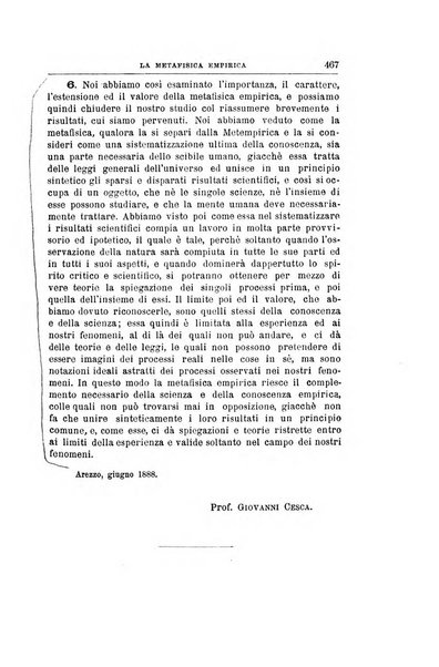 Rivista di filosofia scientifica