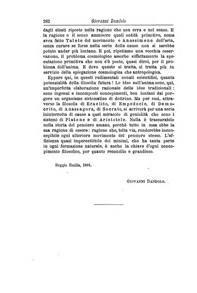 Rivista di filosofia scientifica