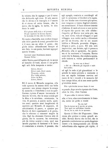 Rivista minima di scienze, lettere ed arti