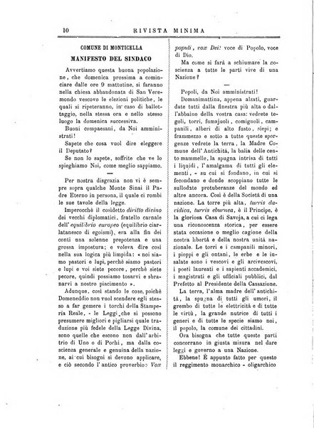 Rivista minima di scienze, lettere ed arti