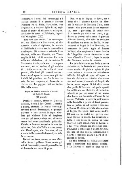 Rivista minima di scienze, lettere ed arti