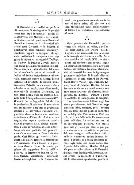 Rivista minima di scienze, lettere ed arti