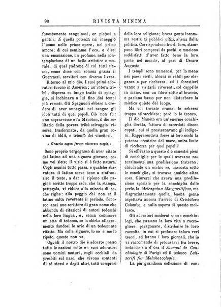 Rivista minima di scienze, lettere ed arti