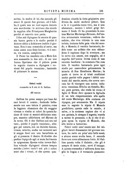 Rivista minima di scienze, lettere ed arti