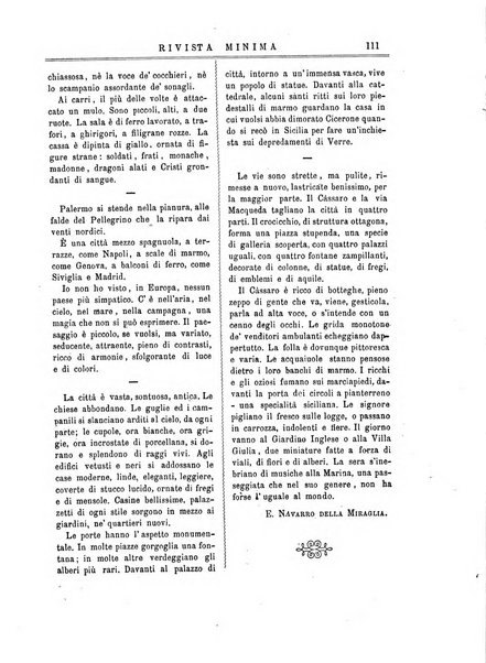 Rivista minima di scienze, lettere ed arti