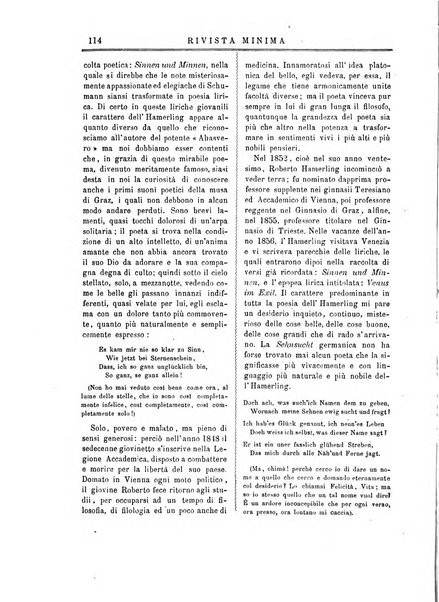 Rivista minima di scienze, lettere ed arti