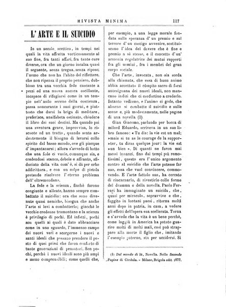 Rivista minima di scienze, lettere ed arti