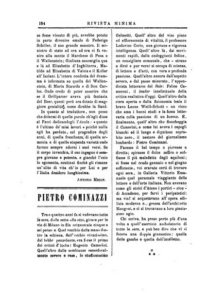 Rivista minima di scienze, lettere ed arti