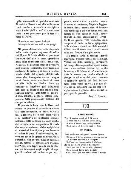 Rivista minima di scienze, lettere ed arti