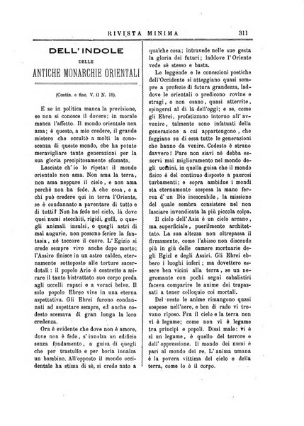 Rivista minima di scienze, lettere ed arti