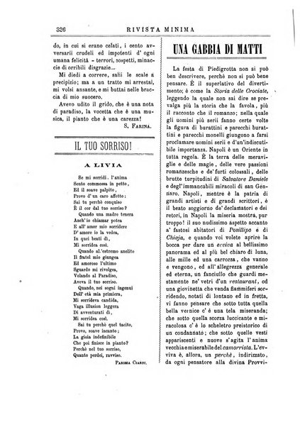 Rivista minima di scienze, lettere ed arti