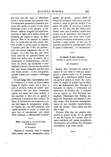 Rivista minima di scienze, lettere ed arti