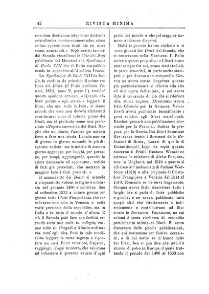 Rivista minima di scienze, lettere ed arti