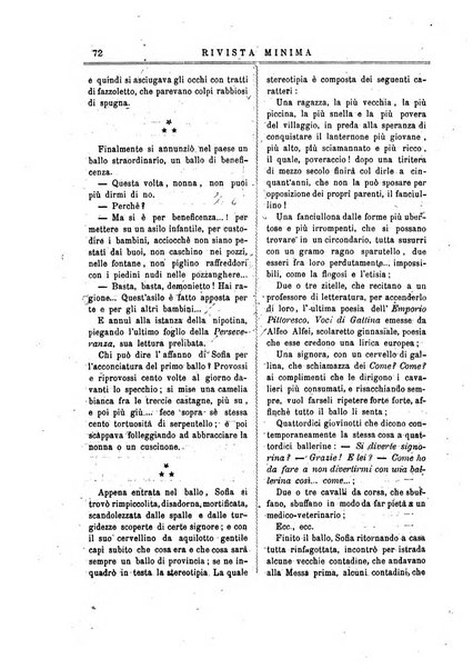 Rivista minima di scienze, lettere ed arti