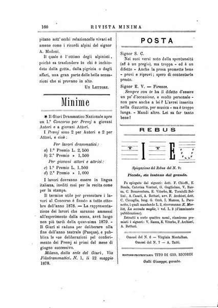 Rivista minima di scienze, lettere ed arti