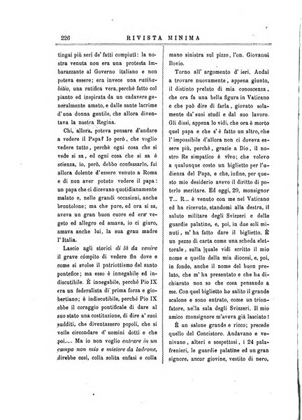 Rivista minima di scienze, lettere ed arti