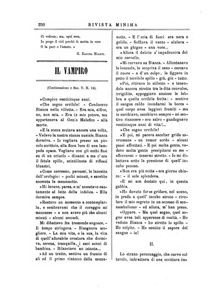 Rivista minima di scienze, lettere ed arti