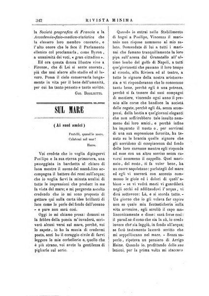 Rivista minima di scienze, lettere ed arti