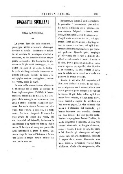 Rivista minima di scienze, lettere ed arti