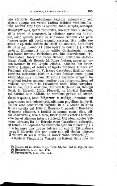 Rivista minima di scienze, lettere ed arti