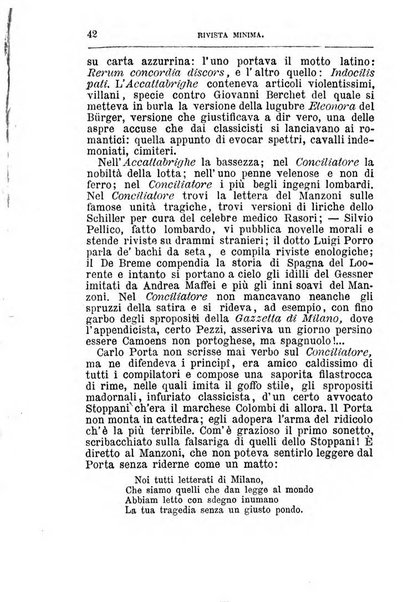 Rivista minima di scienze, lettere ed arti