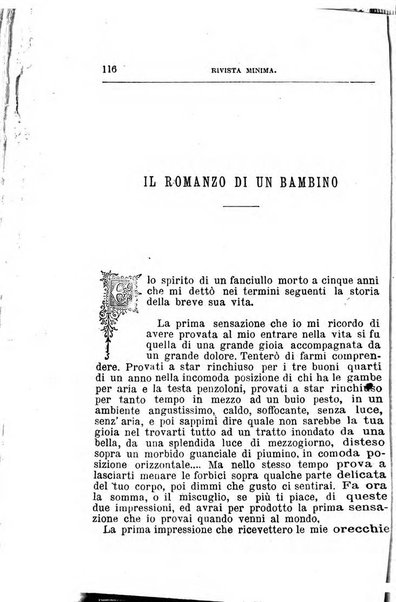 Rivista minima di scienze, lettere ed arti