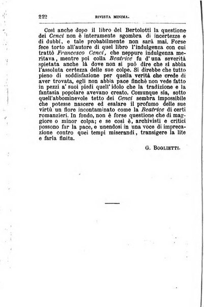 Rivista minima di scienze, lettere ed arti